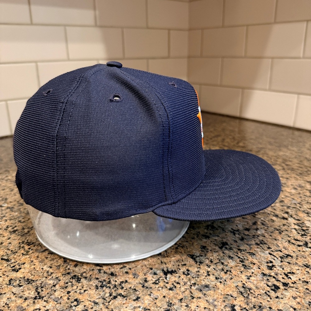 Vtg 90s Houston Astros New Era Pro Model Snapback Hat M-L Made in USA Deadstock - Picture 5 of 10